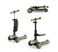 Patinete evolutivo 2 en 1 con asiento HALLEY 2 verde