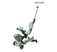 Patinete Evolutivo Globber GO·UP BABY LUCES 360 Verde Oliva