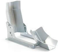 Patinete fijo ACEBIKES SteadyStand Caballete delantero de la motocicleta, plata