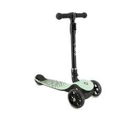 Patinete Infantil 3 Ruedas MoMi San 2 en 1, Manillar Ajustable (60/66/72 cm), Plegable, Ruedas LED con rodamientos ABEC-7, Freno de pie, Ligero (2,7 kg)