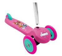 Patinete infantil Disney de 3 ruedas Paw Patrol rosa, plegable y ajustable con f