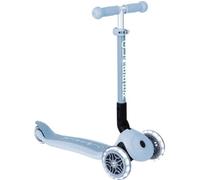 Patinete infantil Globber Junior Eco 3 ruedas luces LED celeste