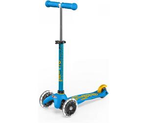 Patinete Micro Mini Deluxe Led Ocean Blue