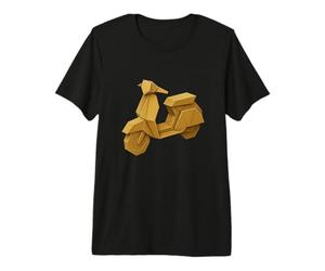 Patinete Origami Camiseta Premium