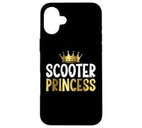 Patinete Princess Scooter Carcasa para iPhone 16 Plus