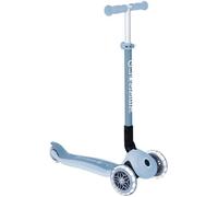 Patinete scooter Globber Primo Foldable Plus Lights Eco 3 ruedas celeste