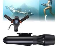 Patinete subacuático con asa, motor Sup RC de 500 W, interruptor de 10 velocidades, capacidad de profundidad de 40 m, motor sin escobillas, 130 minutos de duración de la batería, batería extraíble