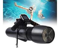 Patinete subacuático, diseño compacto y portátil para natación y buceo, velocidad de 3-8 km/h, soporta profundidades de hasta 40 m, incluye mango extraíble