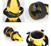 Patinete submarino para buceo y natación, hélice de doble velocidad con potencia de 300 W, ideal para exploración de lagos, océanos y piscinas