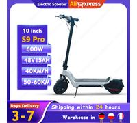 IScooter W6 EScooters 500W 36V7.8Ah E-ABS sistema antibloqueo Scooters eléctricos 10 pulgadas neumático resistente al desgaste monopatín eléctrico 500W 36V7.8Ah