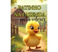 Patinho na Fazenda para Colorir