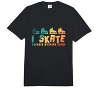 Patino Porque Correr apesta Patinaje sobre Hielo Comfort Colors Adult Heavyweight T-Shirt
