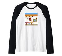Patio Andaluz Camiseta Manga Raglan