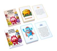 Patio Cartas de, Emociones Niños Educativo, Habilidades Sociales Compacto