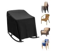 Patio Chair Cover - Oxford Cloth, 27.56x38.98in Furniture Cover Weatherproof And Windproof | Adjustable Recliner Protector, Outdoor Slipcover For Gardens, Backyards, Balconies, Farms, Courtyards