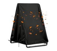 Patio Chair Cover - Oxford Cloth Seat Protector | Elastic Drawstring UV Protection Slipcovers for Outdoor Indoor Balcony Garden Furniture Recliner, Available in S M L Sizes