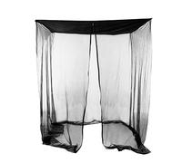 Patio Fly Netting - Zippered Foldable Canopy, Portable Breathable Screen, Outdoor Mesh Net for Home Backyard Porch Deck Balcony Courtyard Apartment, Camping Rv Boat Protection