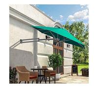 Patio Garden Parasols Umbrella Awnings Portable Parasols Wall-Mounted Aluminium Patio Umbrella - Outdoor Garden Balcony