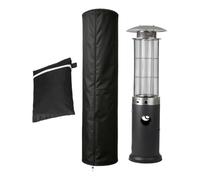 Patio Heater Cover, Oxford Cloth Outdoor Protective Shield with Zipper | Weather Resistant Protection Helps Shield Heaters From Dust, Wind, And Outdoor Debris, Oxford Cloth Construction, Zipper Clos