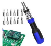 Patio Ratchet Screwdriver, Magnetic 13-in-1 Portable, Precision Innovative