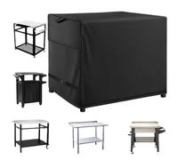Patio Table Cover, Waterproof Square Covers, 32,28 x 24,02 x 35,04 pulgadas. Adorable resistente a los rayos UV para jardín y patio