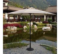 Patio Umbrella, 200G Encrypted Thick Polyester Fabric, 8ribs, Sun Protection/Rain Protection, for Garden/Beach/Yard