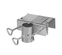 Patio Umbrella Clamp, Adjustable Portable Deck Umbrella Bracket Base, Pole Clip Holder for Beach, Camping, Pool, Fishing, Grill, Lawn, and Outdoor Activities, 12x16x4.5cm/4.72x6.3x1.77 inches