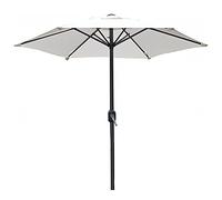 Patio Umbrella Outdoor Beach Metal Sun Umbrella, Portable Garden Sunscreen Umbrella for Lawn Patio Garden Outside, Non-Fading & Rainproof