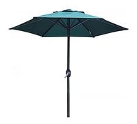 Patio Umbrella Outdoor Beach Metal Sun Umbrella, Portable Garden Sunscreen Umbrella for Lawn Patio Garden Outside, Non-Fading & Rainproof