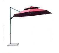 Patio Umbrellas 360 Degree Rotatable Portable Outdoor Sunshade Waterproof and Windproof Garden Terrace Balcony Market Umbrella Beach Umbrella