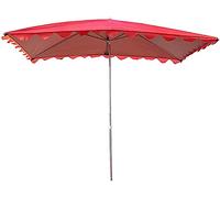 Patio Umbrellas Décoration Square Sun Protection for Garden, Balcony and Terrace,Green Beach Umbrella
