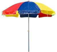 Patio Umbrellas Octagonal Outdoor Canopy in Polyester Steel Sun Shade UV Protection Waterproof for Beach/Pool/Patio Shelter Tent Beach Umbrella