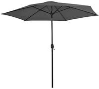 Patio Umbrellas Outdoor Sunshade, Suitable for Outdoor, Garden and Terrace 300Cm Windproof and Rainproof Tiltable Sunshade Beach Umbrella
