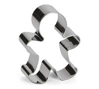 patisse 01880 Galletas Forma Gingerman Acero Inoxidable, Plata, 7.0 x 7.0 x 7.0 cm