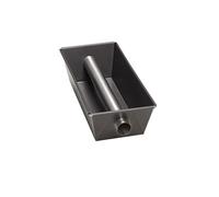 Patisse 02916 - Molde para tartas rectangulares con inserto de acero inoxidable - Profi - Acero revestido, gris antracita - 25x11x7cm, N/C