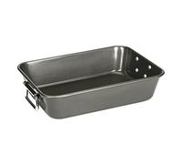 Patisse 05660 - Mangos de Acero extraíble asador de 35 x 22 x 7 cm, Color Negro