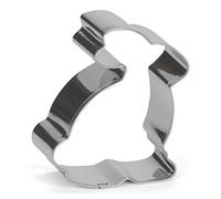 Patisse 2047990 Cookies empañada Hare Pieza de Acero Inoxidable de 7 cm