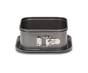 Patisse 5620 Cuadrado Molde para Hornear con Fondo Desmontable con Borde Alto 18 x 18 cm