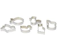 patisse 6 minicortadores Unidos sobre círculo, Acero Inoxidable, Plata, Hauteur 1,5cm