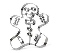 Patisse Cortador de galletas de jengibre de 21 cm, acero inoxidable, multicolor, 21 x 21 x 21 cm