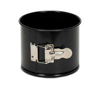 Pâtisse Moule à panettone INPA.02820, Inoxidable, Negro, Ø16cm