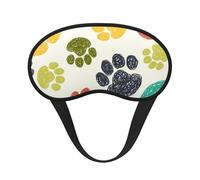 Patita de perro adorable, Cubiertas oculares completas, antifaces para dormir que bloquean la luz, orejeras opacas para dormir