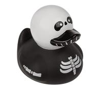 Patito de Goma baño. Patitos de Goma. Patito Coche. Resistentes al Agua y la Suciedad, Ideales para el baño del bebé, A Partir de 6 Meses. Certificado UE. (Patito Esqueleto)