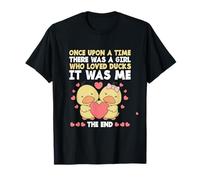 Patito Érase Una Vez Había Una Chica Que Amaba Patos Camiseta