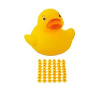 Patitos baño goma patos flotantes 3,5 cm PVC patitos de goma juguetes de baño