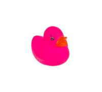Patitos de Goma Baño Bebe. Patito de Goma Resistente al Agua y la Suciedad. Animales de Goma para el baño del bebé. A Partir de 6 Meses. Certificado UE. (Patito Baby Rosa Fluor)