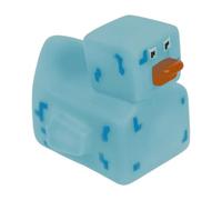 Patitos de Goma Baño Bebe. Patito de Goma Resistente al Agua y la Suciedad. Animales de Goma para el baño del bebé. A Partir de 6 Meses. Certificado UE. (Patito Pixel Azul)