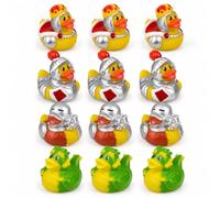 Patitos de goma medievales de 5 cm
