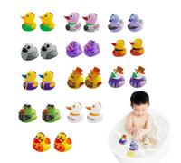 Patitos Halloween Mini 24 Patitos De Baño De Pvc, Regalos De