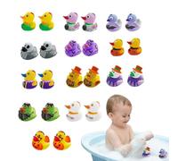 Patitos Halloween Mini 24 Piezas PVC Lindos Recuerdos Bolsas